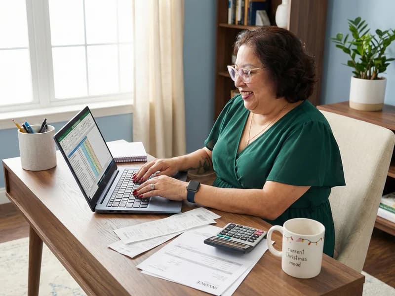 Small business owner reviewing tax strategy with tax professional